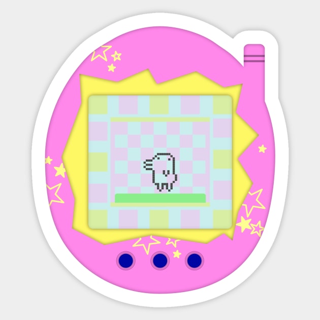 Tamagotchi Kuchipatchi Sticker by sparklyclarke